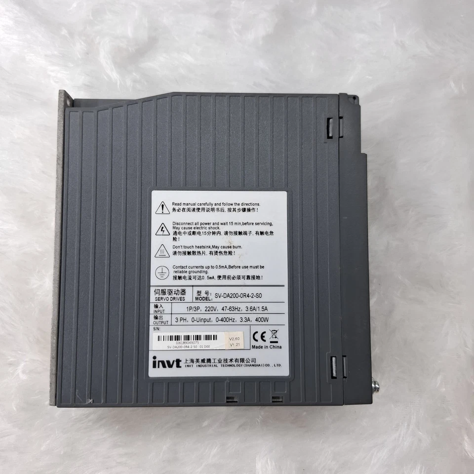 FOR PARTS INVT SV-DA200-0R4-2-S0 400W SVDA2000R42S0 FREE FAST SHIPPING